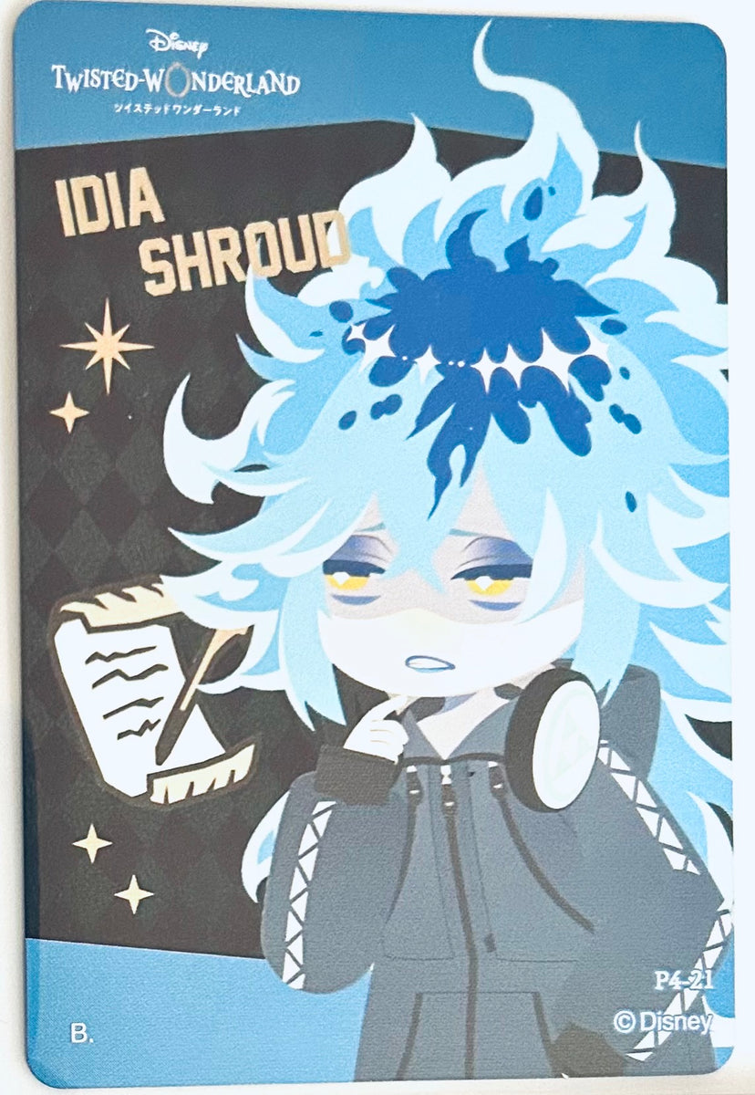 IDIA SHROUD メタライズアート Twisted Wonderland - Idia Shroud - Metal Card - Disney