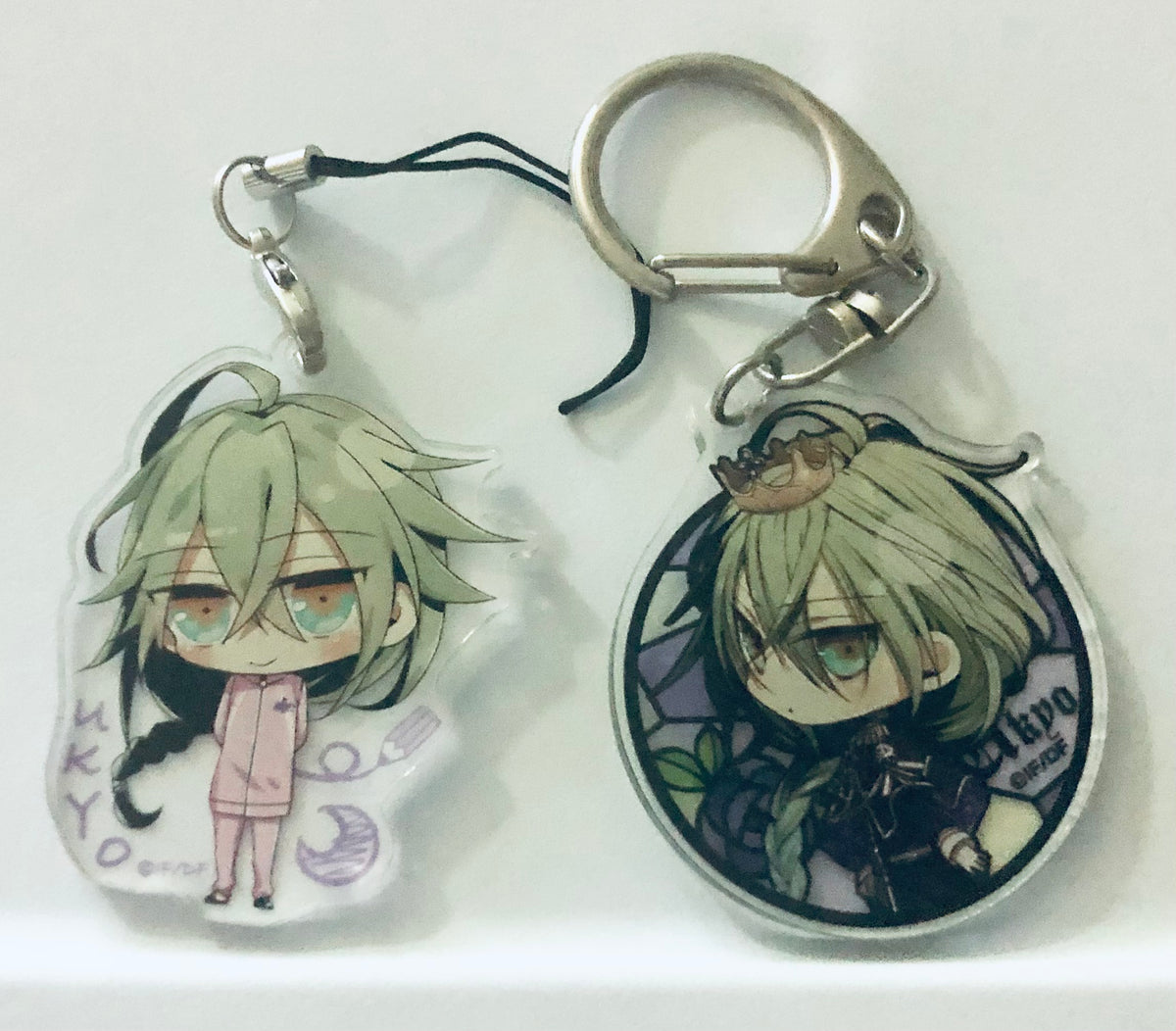 Amnesia - Ukyo - Acrylic Keychain & Acrylic Strap Set - AMNESIA