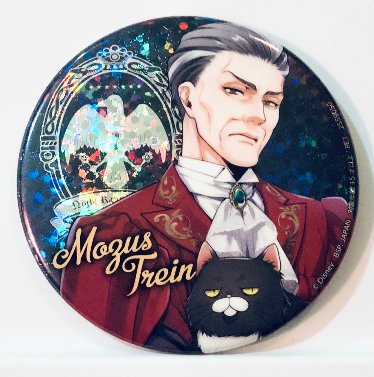 Twisted Wonderland - Lucius - Mozus Trein - Badge - Disney Twisted