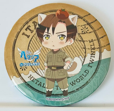 Hetalia The World Twinkle in Namja Town - Italy - Can Badge - Hetalia The World Twinkle in Namja Town - Twinkle ☆ Gashapon - C Prize (Namco)