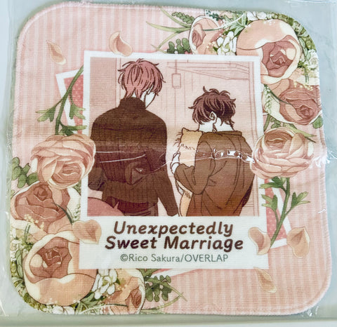 Souteigai no Sweet Marriage - Honjou Haruma - Marimo - Yuuki Ritsu - Kawaseru Kuji - Mini Towel (Prize A (D)) - Souteigai no Sweet Marriage Kawaseru Kuji (increws co.,Ltd)