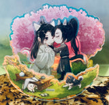 Er Ha He Ta De Bai Mao Shi Zun - The Husky and His White Cat Shizun - Mo Ran - Chu Wanning - Q Ver. - Rocking Acrylic Stand (NanManShe)