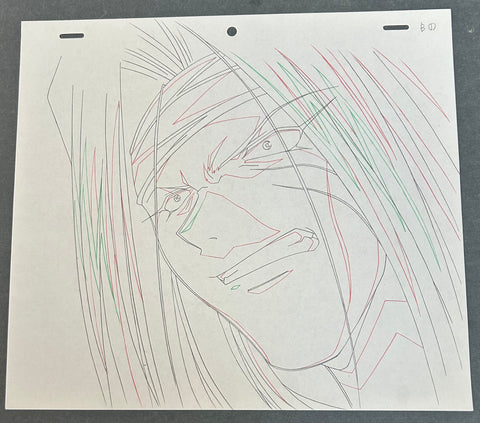 Saiyuki - Sha Gojyo - Douga - Episode ?? - B1Key - Production Sketch
