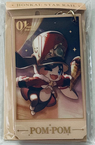 Honkai: Star Rail - Pom-Pom - Acrylic Keychain - Honkai: Star Rail Celebration Series (miHoYo)