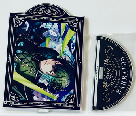 Obey Me! - Barbatos - Acrylic Stand - Obey Me! x Chara Dri!! Toushin Acrylic Stand (Collabo Cafe Honpo, Eimo)