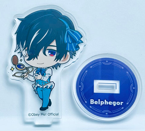 Obey Me! - Belphegor - Acrylic Stand - Mini Chara - Obey Me! x mixx garden Card Puchi Collection Trading Mini Chara Acrylic Stand (Eight Entertainment, Mixx Garden)
