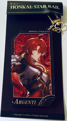 Honkai: Star Rail - Argenti - Honkai: Star Rail Invitation from the Stars Series - Ryuusha Acrylic Keychain (miHoYo)