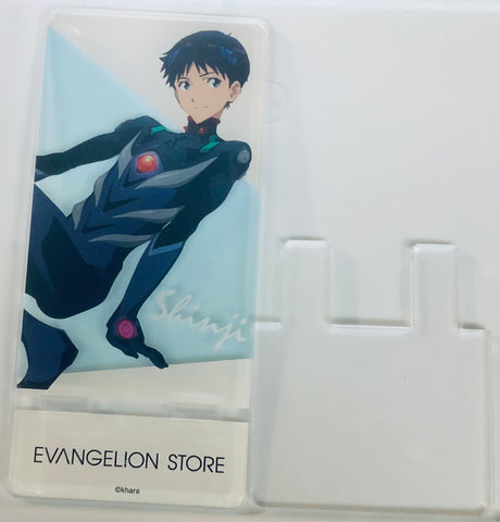 Evangelion Shin Gekijouban - Ikari Shinji - Acrylic Smartphone Stand (Evangelion Store, Movic)