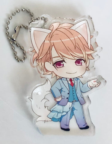 A3! - Chigasaki Itaru - A3! In Namja Town - NYAMBASSADORS! - Acrylic Stand Keychain (Spring / Summer) (Namco)