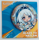 Genshin Impact - Mualani - Badge - Genshin Impact Blaze to Natlan Series - Genshin Impact x Simeji (Fantasy Village, miHoYo, Simeji)