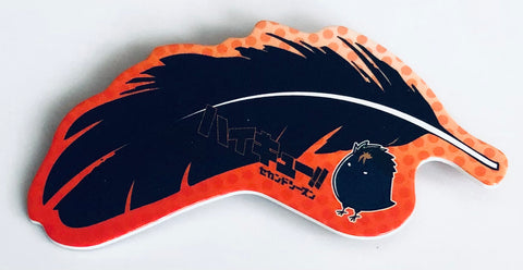 Haikyuu!! - Nishinoya Yuu - Die-cut Board Badge - Crow Wings Badge (Banpresto)