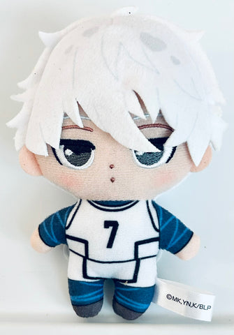 Blue Lock - Nagi Seishirou - Blue Lock Punitoppu ♡ Capsule Nuigurumi Collection 2 - Plush Mascot - Punitoppu♡ (Bandai)