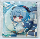 Genshin Impact - Ganyu - Genshin Impact Mattari Manyuu Series - Genshin Impact Serene Sea Wandering Series - Glitter Can Badge (Animate, Movic)