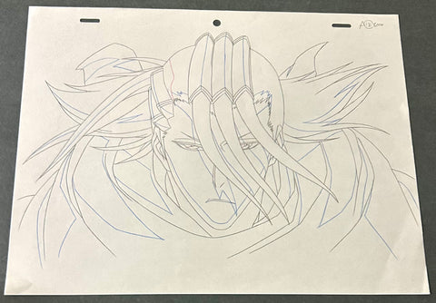 Bleach - Byakuya Kuchiki - Episode ? - A12End Key Douga - Production Sketch