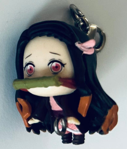 Kimetsu no Yaiba - Kamado Nezuko - Kimetsu no Yaiba Tsumande Tsunagete Mascot - Mascot Keychain - Lobster Clasp (Bandai)