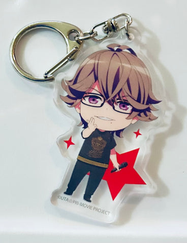 Gekijouban Uta no☆Prince-sama Maji Love Kingdom - Ootori Eiichi - Acrylic Keychain - Mini Chara - T-shirt Ver (Animate, King Records)