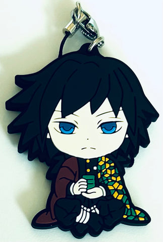 Kimetsu no Yaiba - Tomioka Giyuu - Ichiban Kuji - Ichiban Kuji Kimetsu no Yaiba ~Kisatsu no Kokorozashi 2~ (Prize I) - Kimetsu no Yaiba Kyun-Chara Rubber Strap ~Take a Break Ver. 2~ - Kyun-Chara Illustrations - Rubber Strap (Bandai Spirits)