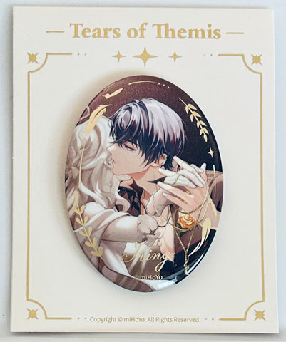 Tears of Themis - Marius von Hagen - Rosa - Oval Can Badge - Tears of Themis Empyrean’s Touch Series (miHoYo)