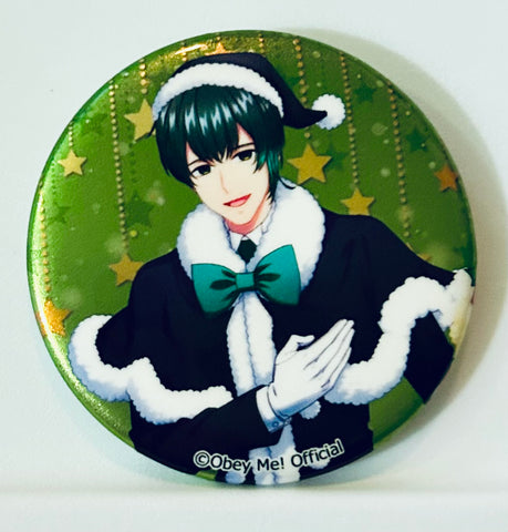 Obey Me! - Barbatos - Metallic Can Badge - Obey Me! x mixx garden Devil's Night Christmas Trading Metallic Can Badge (Eimo, Mixx Garden)
