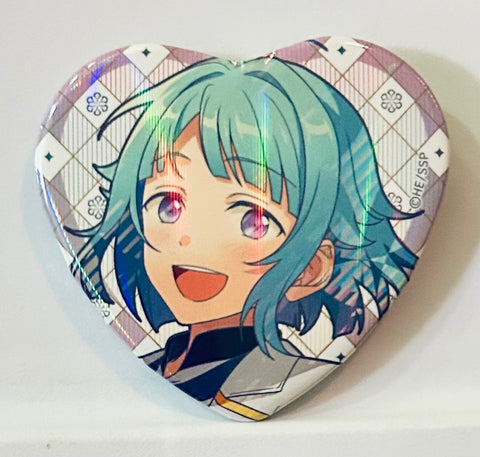 Ensemble Stars!! - Shino Hajime - Heart Can Badge - Heart Holo Can Badge Collection - the first light ver. (Happy Elements KK)