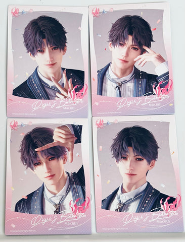 Love and Deepspace - Rafayel - Lian Yu Shen Kong Birthday Series - Lian Yu Shen Kong Boundless Seas Series - Polaroid Fuu Card (Set) (Papergames)