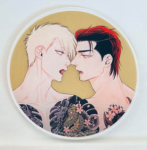 Yonin no ni Biiro - Tokawa Ai - Tokawa Makoto - Acrylic Coaster (Animate Cafe)