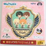 Ensemble Stars! - Narukami Arashi - Sakuma Ritsu - Sena Izumi - Suou Tsukasa - Tsukinaga Leo - Badge - Ensemble Stars! Koushou Metal Badge vol.2 - Knights (Taito)