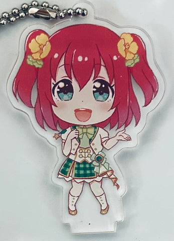 Love Live! School Idol Festival ALL STARS - Kurosawa Ruby - Acrylic Keychain - Acrylic Stand - Sega Collabo Cafe Love Live! SIF Series - Standing Acrylic Keychain (SEGA)