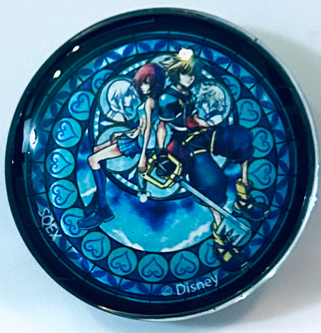 Kingdom Hearts - Kairi - Namine - Roxas - Sora - Glass Magnet (Square Enix)