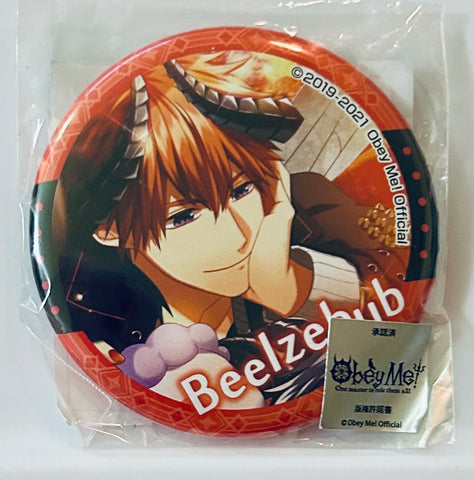 Obey Me! - Beelzebub - Badge - Kuji Mate - Obey Me! Kuji Mate (D Prize) (Animate, Medicos Entertainment)