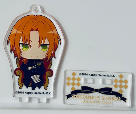 Ensemble Stars! - Tsukinaga Leo - Acrylic Stand - Ensemble Stars! X animatecafe - Trading Acrylic Stand Keychain - Blood Banquet ver. B Group (Animate)