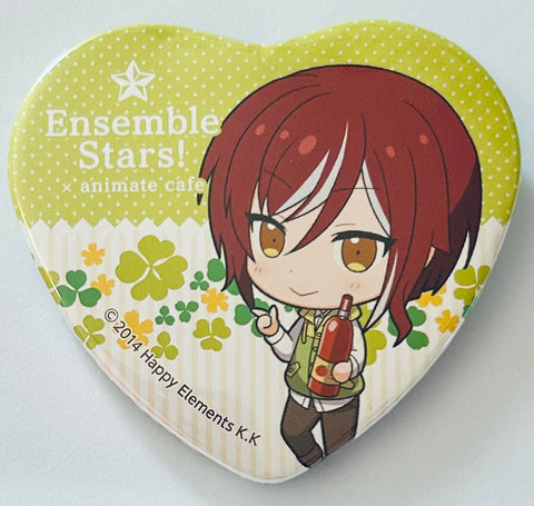 Ensemble Stars! - Sakasaki Natsume - Badge - Heart Can Badge (B) - Yume no Saki Picnic ver. (Animate)