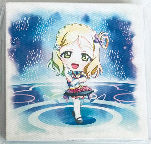Love Live! Sunshine!! - Ohara Mari - Canvas Board - Ichiban Kuji - Ichiban Kuji Love Live! Sunshine!! 5th Anniversary (J Prize) - Kyun-Chara Illustrations - Mirai Ticket (Bandai Spirits)