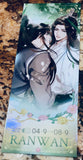 Er Ha He Ta De Bai Mao Shi Zun - The Husky and His White Cat Shizun - Mo Ran - Chu Wanning - The Emperor's Heart Ver. - Laser Ticket Bookmark (NanManShe)