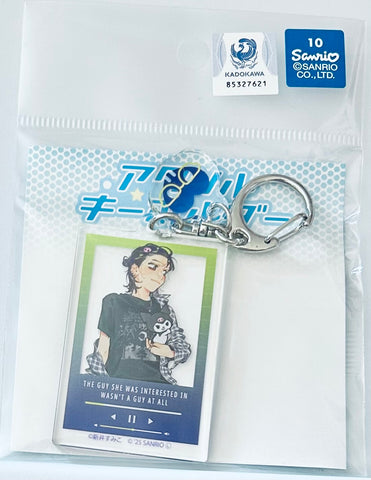 The Guy She Was Interested in Wasn't a Guy at All - Ki ni natteru Hito ga Otoko jyanakatta - Sanrio Characters - Koga Mitsuki - Kuromi - Double Acrylic Keychain - Ki ni natteru Hito ga Otoko jyanakatta x Sanrio Characters (A3)