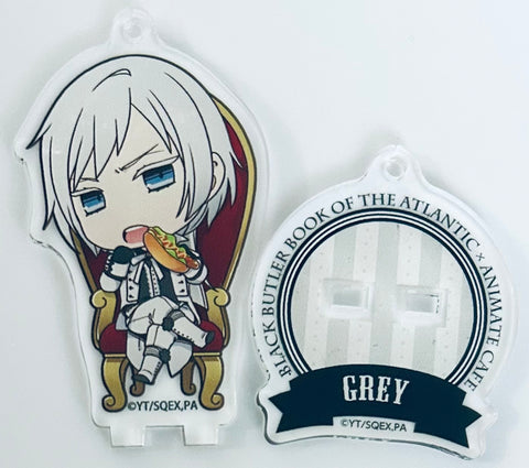 Gekijouban Kuroshitsuji ~Book of the Atlantic~ - Charles Grey - Acrylic Keychain - Kuroshitsuji ~Book of the Atlantic~ x Animate Cafe - Acrylic Stand - Standing Acrylic Keychain (Animate)