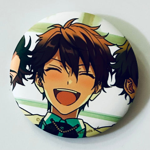 Ensemble Stars!! - Morisawa Chiaki - Can Badge with Gold Signature Cover - Ensemble Stars!! SMILE Character Badge Collection (Animate, Movic, Toy's Planning)