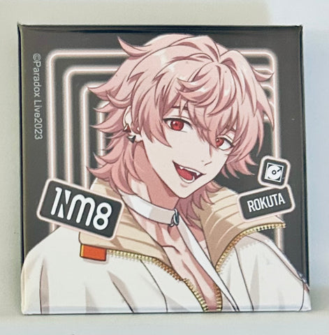 Paradox Live - Rokuta - Paradox Live Trading Square Can Badge -3rd Anniversary- Ver.2 - Square Can Badge (Animate, Avex Pictures)