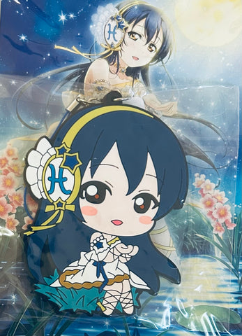 Love Live! School Idol Festival ~after school ACTIVITY~ - Sonoda Umi - Illustration Card - Rubber Strap (Bushiroad, Taito)