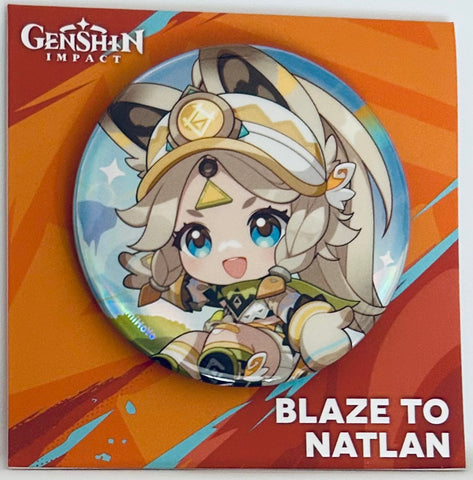 Genshin Impact - Kachina - Badge - Genshin Impact Blaze to Natlan Series - Genshin Impact x Simeji (Fantasy Village, miHoYo, Simeji)