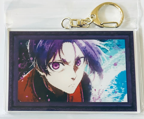 Blue Lock - Mikage Reo - Big Acrylic Keychain - grunge CANVAS (Arma Bianca)