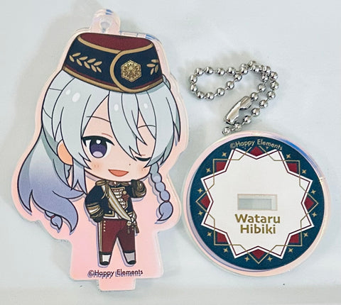 Ensemble Stars! - Hibiki Wataru - Acrylic Keychain - Acrylic Stand - Keyholder - Ensemble Stars!! Reminiscence Selection Element x animatecafe Drawing Visual Aurora Acrylic Stand Collection (Animate)