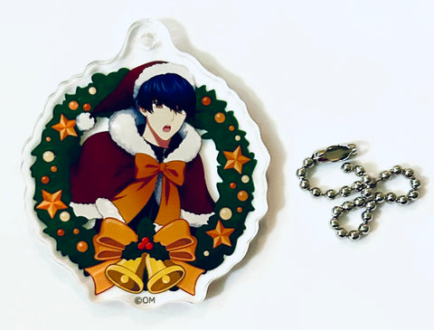 Obey Me! - Leviathan - Acrylic Ball Chain - Obey Me! x mixx garden Devil's Night Christmas Trading Acrylic Ornament Ball Chain (Eimo, Mixx Garden)
