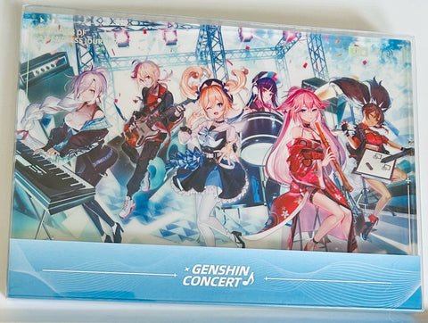 Genshin Impact -Shenhe - Kazuha - Barbara - Yun Jin - Yae Miko - Xinyan - Acrylic Stand - 2022 Online Concert Series Thick Acrylic Ornament (Mihoyo)