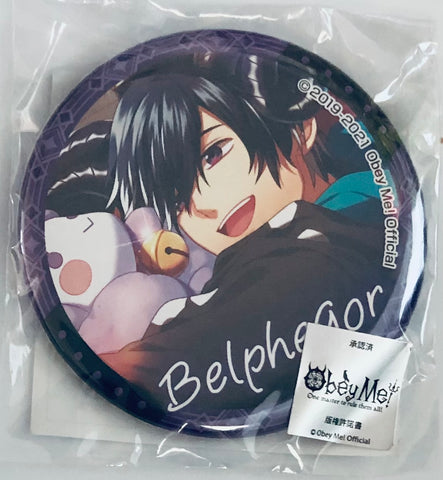 Obey Me! - Belphegor - Badge - Kuji Mate - Obey Me! Kuji Mate (D Prize) (Animate, Medicos Entertainment)