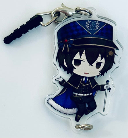 Gekijouban Bungou Stray Dogs Dead Apple - Dazai Osamu - Acrylic Charm - Chain Collection - Charm - Earphone Jack Accessory - Gothic ver. Animate Limited (Cabinet)