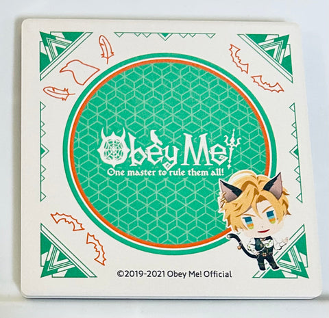 Obey Me! - Satan - Hakuunseki Coaster - Kawaseru Kuji - Obey Me! Kawaseru Kuji (C Prize) (increws co.,Ltd)