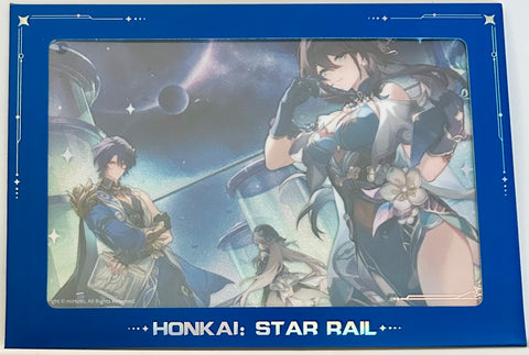 Honkai: Star Rail - Dr. Ratio - Herta - Ruan Mei - Acrylic Shikishi - Honkai: Star Rail Interstellar Travel Series - Crown of the Mundane and Divine (miHoYo)