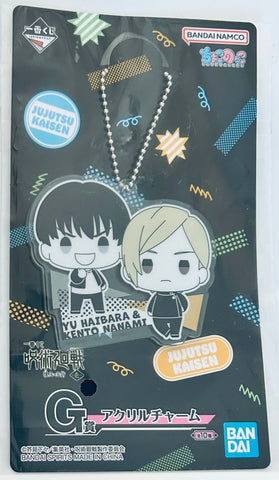 Jujutsu Kaisen Dai 2 Ki - Haibara Yuu - Nanami Kento - Acrylic Charm - Chokonokko - Ichiban Kuji - Ichiban Kuji Jujutsu Kaisen Kaigyoku Gyokusetsu 1 (G Prize) (Bandai Spirits)