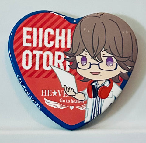 Uta no☆Prince-sama♪ - Ootori Eiichi - Badge - Uta no Prince-sama HE☆VENS RADIO ～ Go to heaven ～ Trading Heart-shaped Can Badge